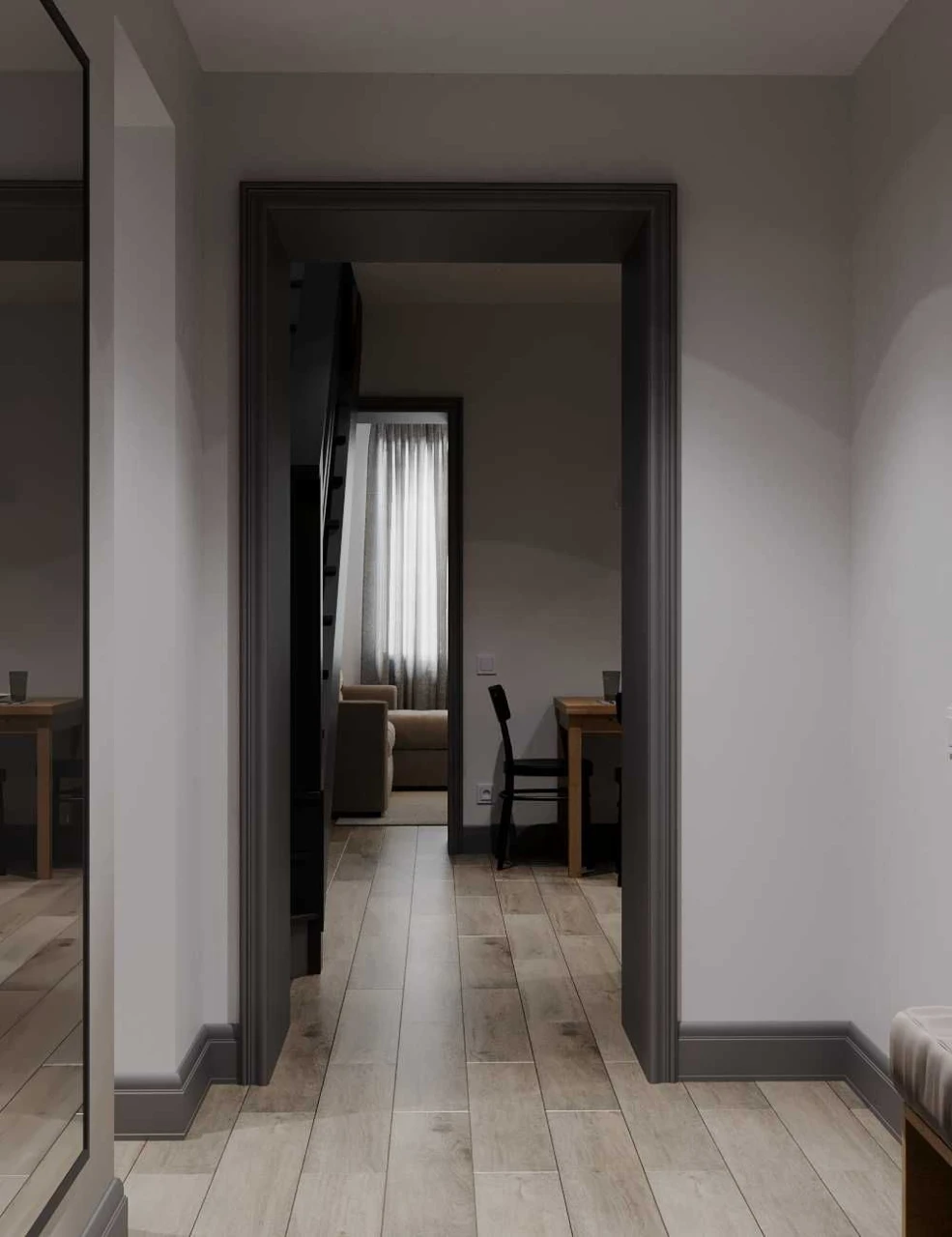 Townhouse / Two-story apartment with separate entrance | 59 m²