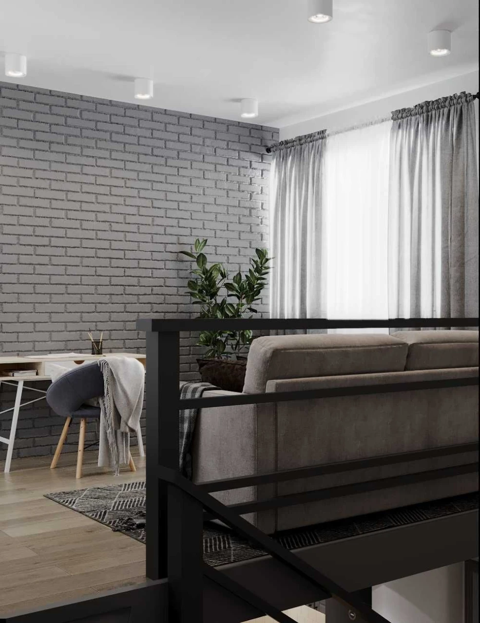 Townhouse / Two-story apartment with separate entrance | 59 m²