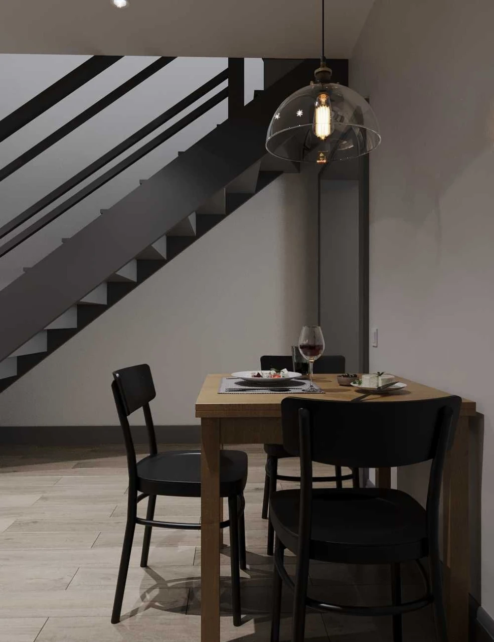 Townhouse / Two-story apartment with separate entrance | 59 m²