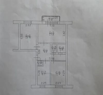 Продаж 3-х кімнатної квартири, м. Мена