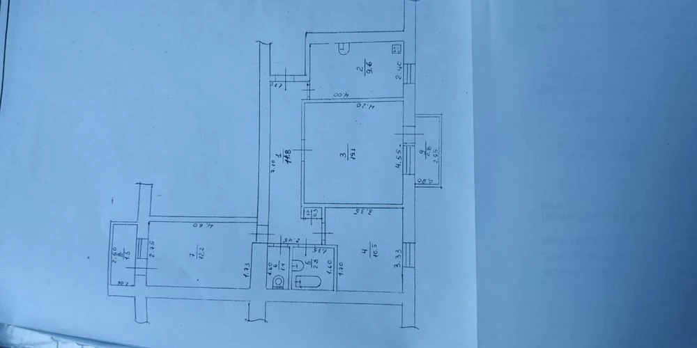 3-кімнатна квартира, м.Прилуки
