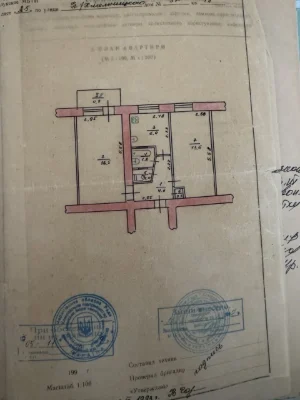 Продаж 2-кімнатної квартири з індивідуальним опаленням, цент
