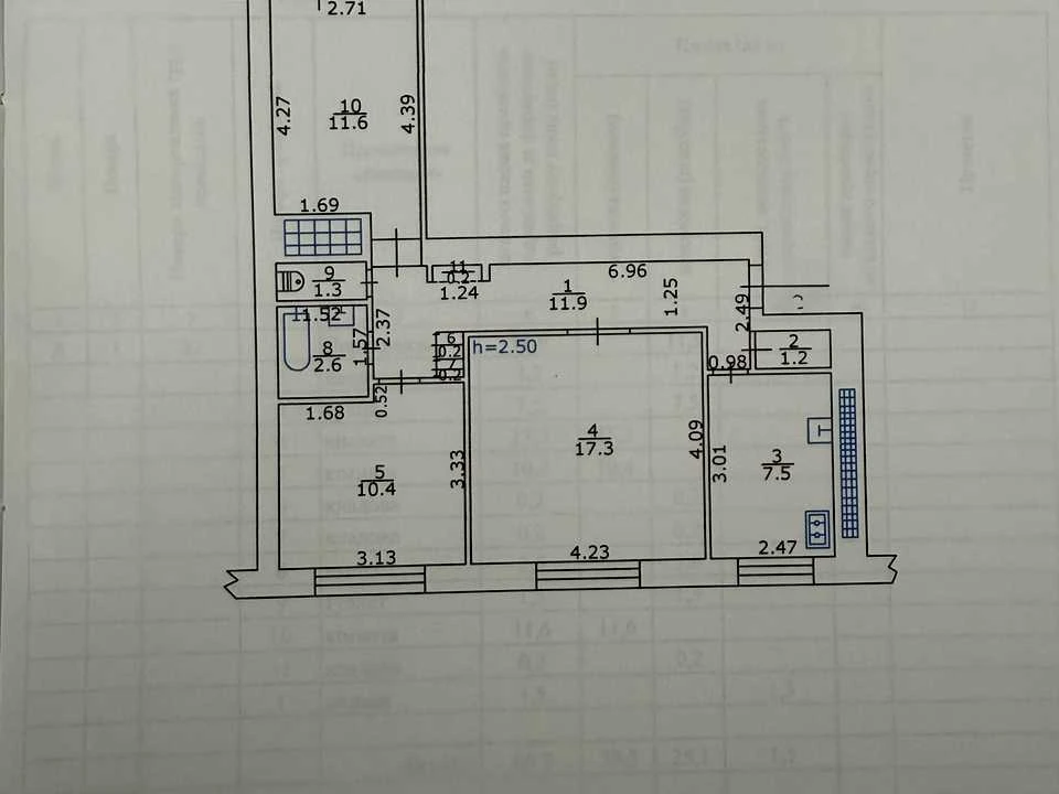Apartment. Kremenchuk, Lesya Ukrainy street.