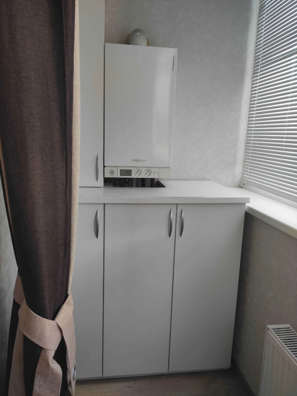 2-bedroom apartment for sale in a new building, independent heating
