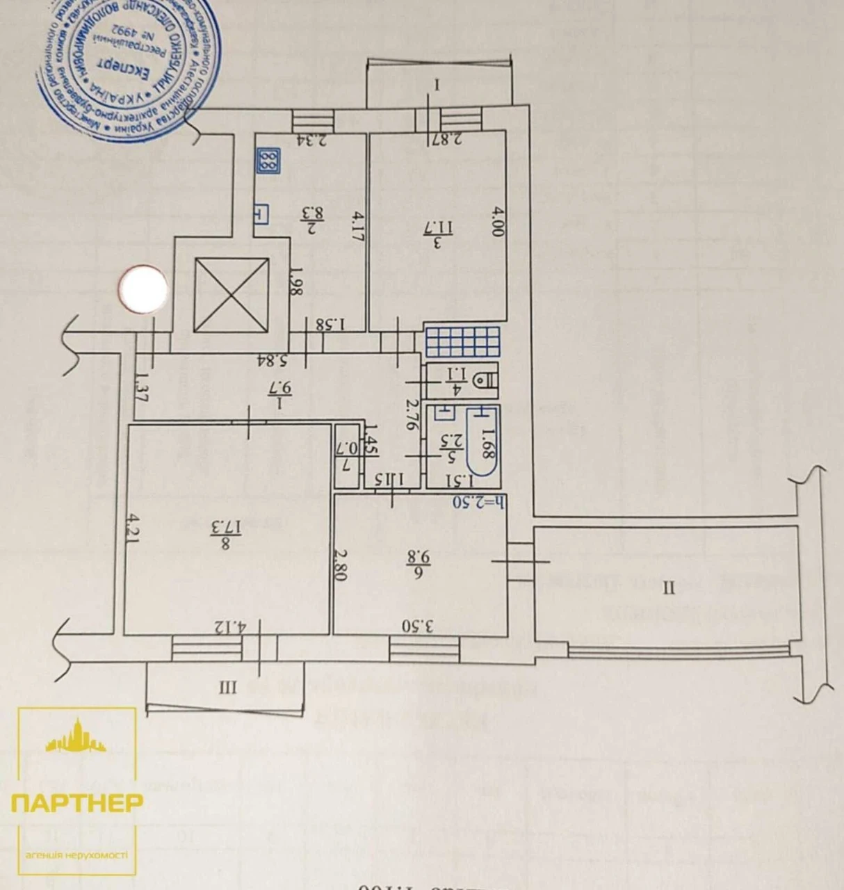 Продаж 3-х кімнатної квартири Кременчук   поряд  із міським