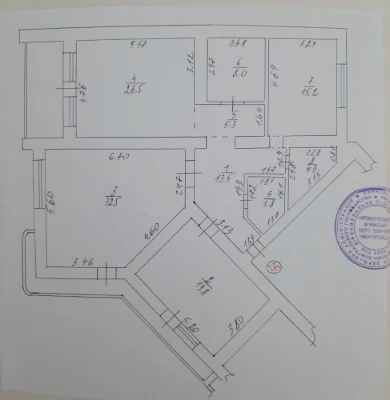 Продам 3 комн кв с видом на Приднепровский  парк