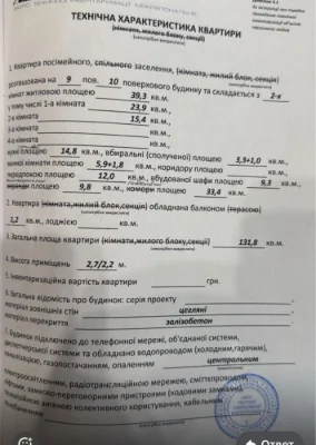 Продам 3- кімнатну квартиру  131,8 кв.м по Троіцькій, центр