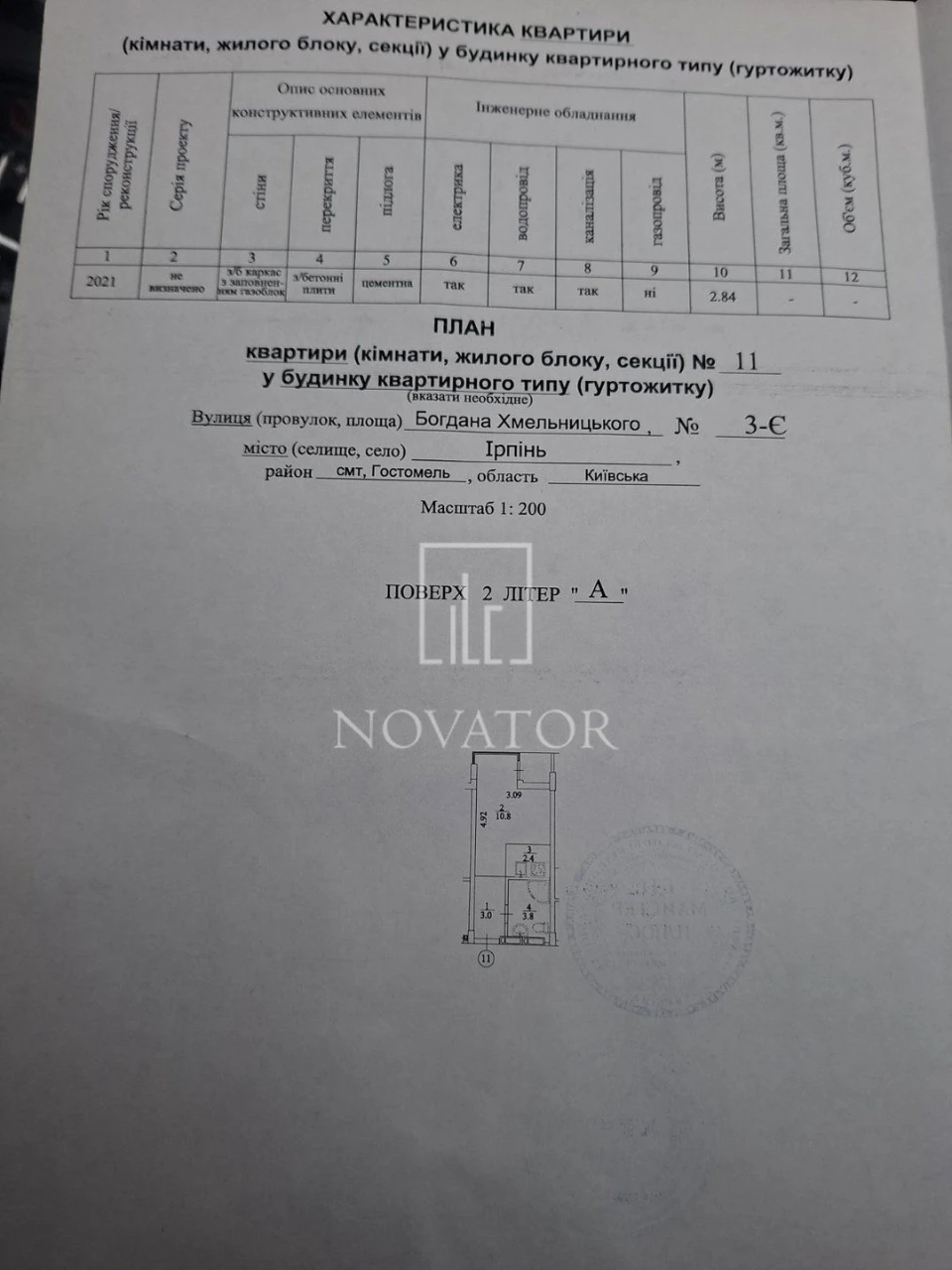 For Sale: Studio Apartment - No Renovation Needed! Voucher! Certificate! LLC