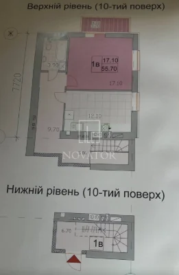Продам дворівневу квартиру в місті Буча! Індивідуальне газов