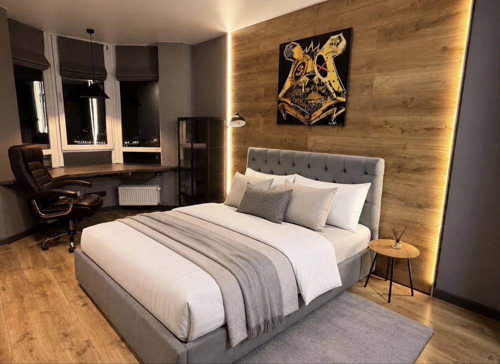 Bucha. Grand Burze 1-room apartment with renovation, 40m2, Floor 16/18, Generator