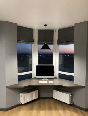 Bucha. Grand Burze 1-room apartment with renovation, 40m2, Floor 16/18, Generator
