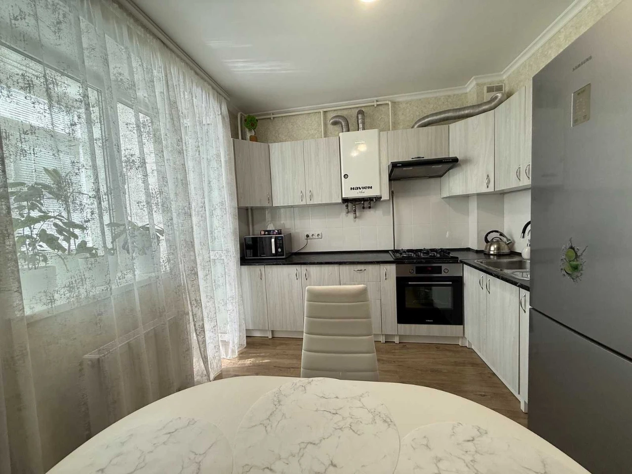 1-к квартира 39,4 м² в ЖК Кампа, Буча, с ремонтом, мебелью
