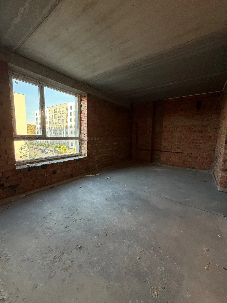 For sale 1-bedroom apartment with gas heating. 40 m2 in a completed building