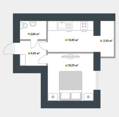 Терміново продаю квартиру | Буча | ЖК «Іділіка» | 41 м² | без ремонту