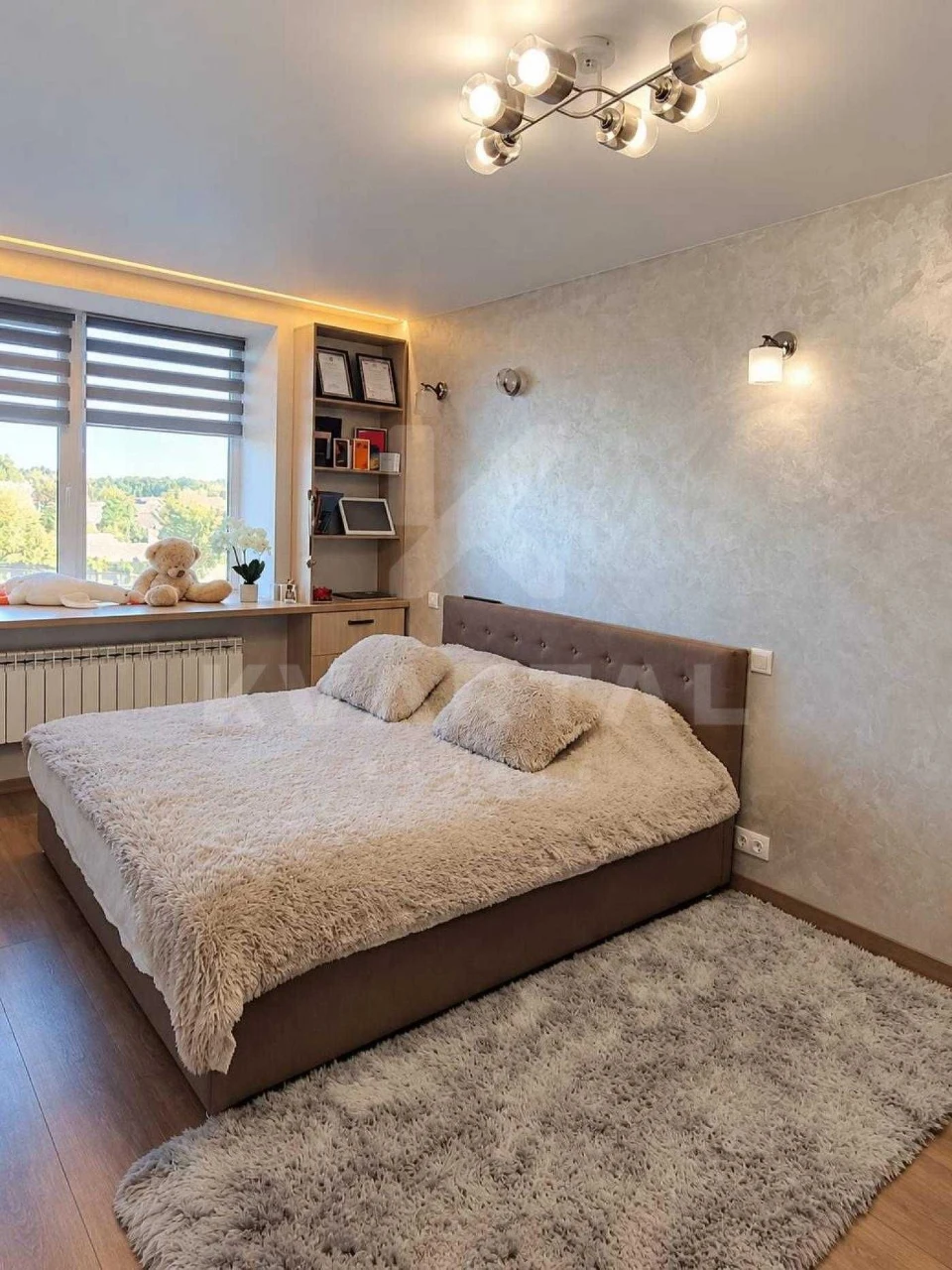 Продажа 1-комнатной квартиры с новым ремонтом (35 м²) в ЖК "Continent Ray", Буча