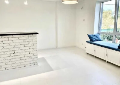 One-room apartment renovated. Bucha. Minimal furnishing.