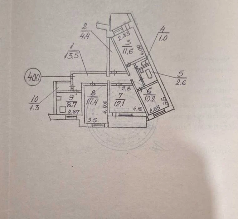 I will sell a 4-room apartment in the Topolya-3 residential area