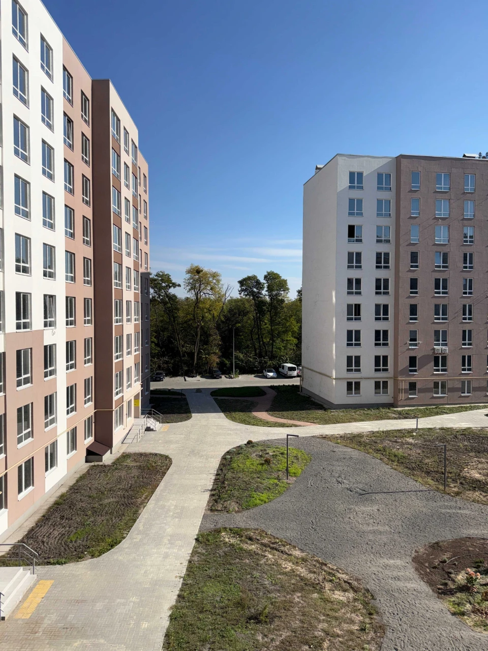 Apartment in ЖК "Нова Буча", unfinished, with a boiler