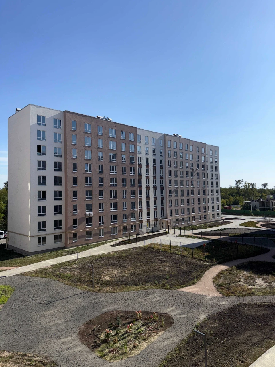 Apartment in ЖК "Нова Буча", unfinished, with a boiler