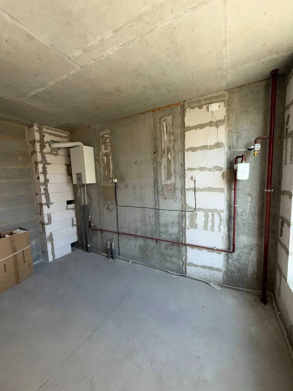 Apartment in ЖК "Нова Буча", unfinished, with a boiler