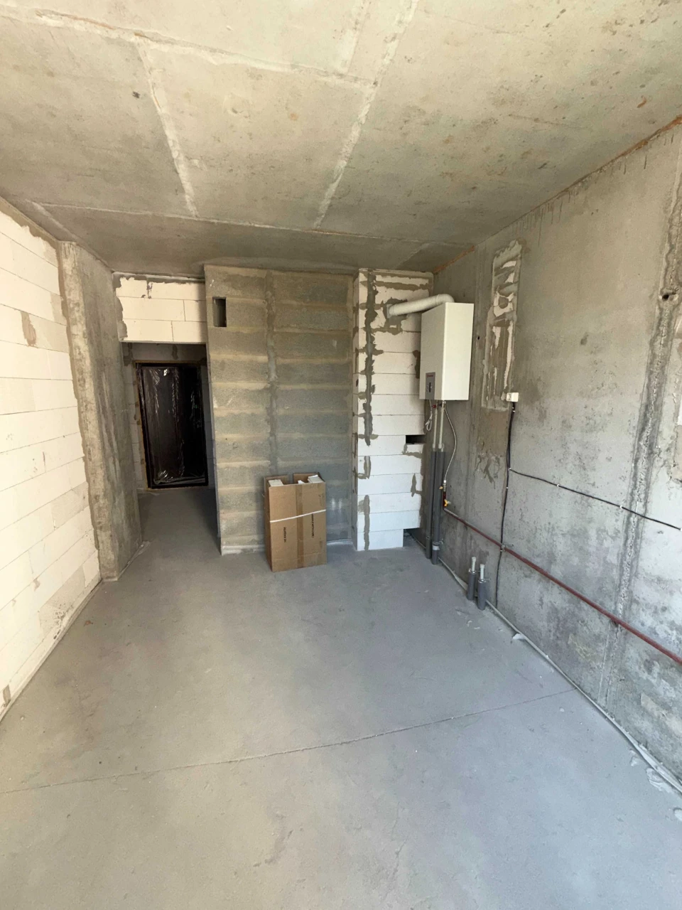 Apartment in ЖК "Нова Буча", unfinished, with a boiler