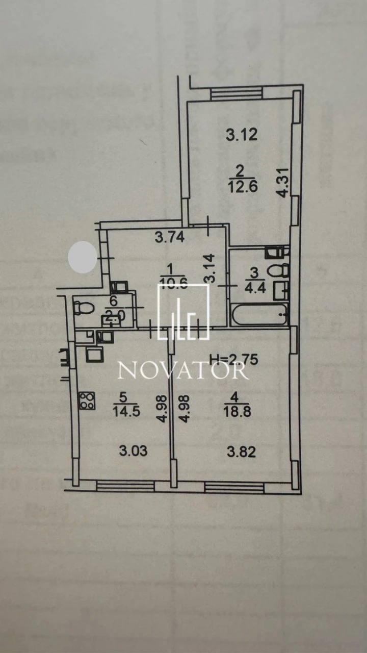 Urgent!! Bucha!! Large 2-bedroom apartment in a completed complex