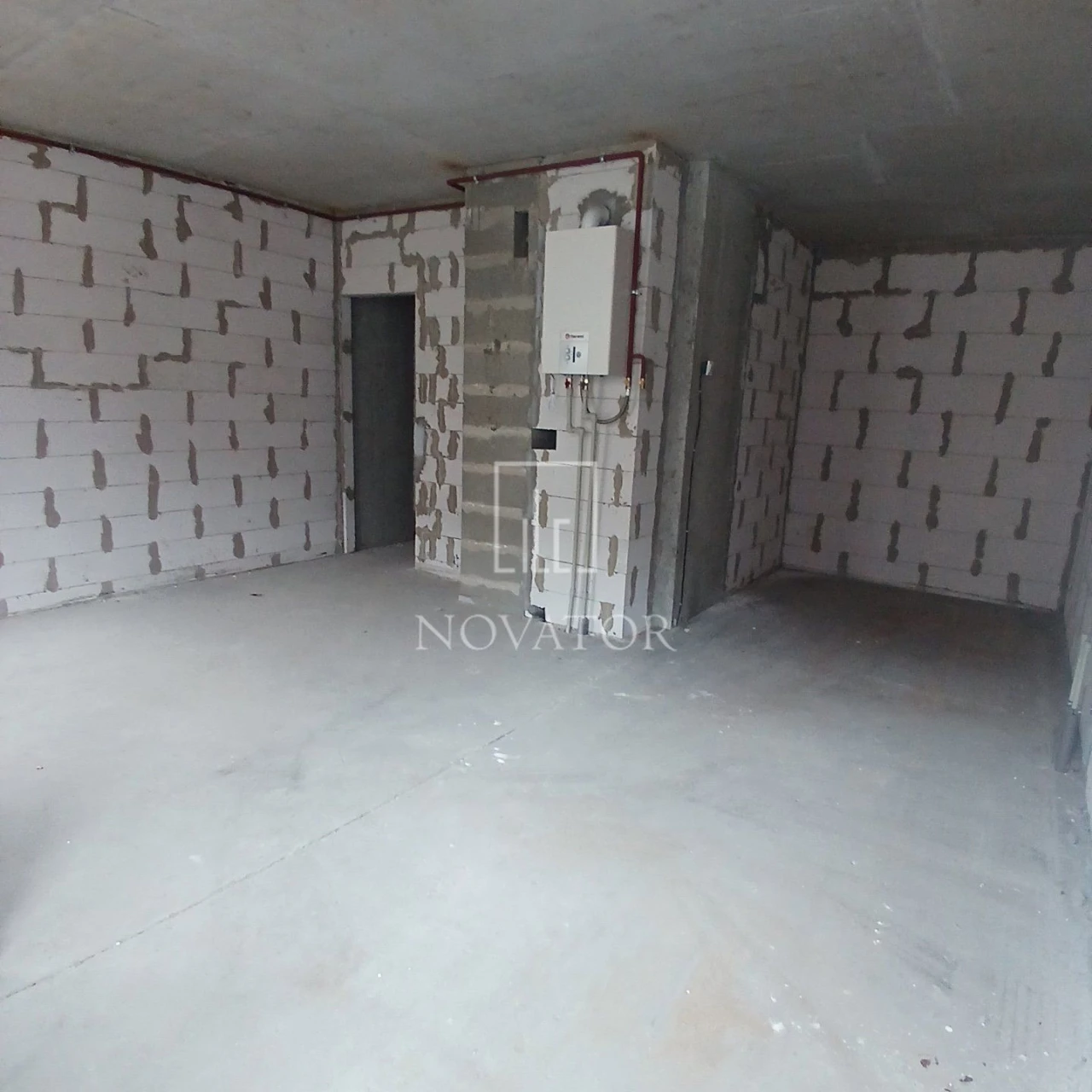 Cheapest 2-room apartment in a completed building with utilities and