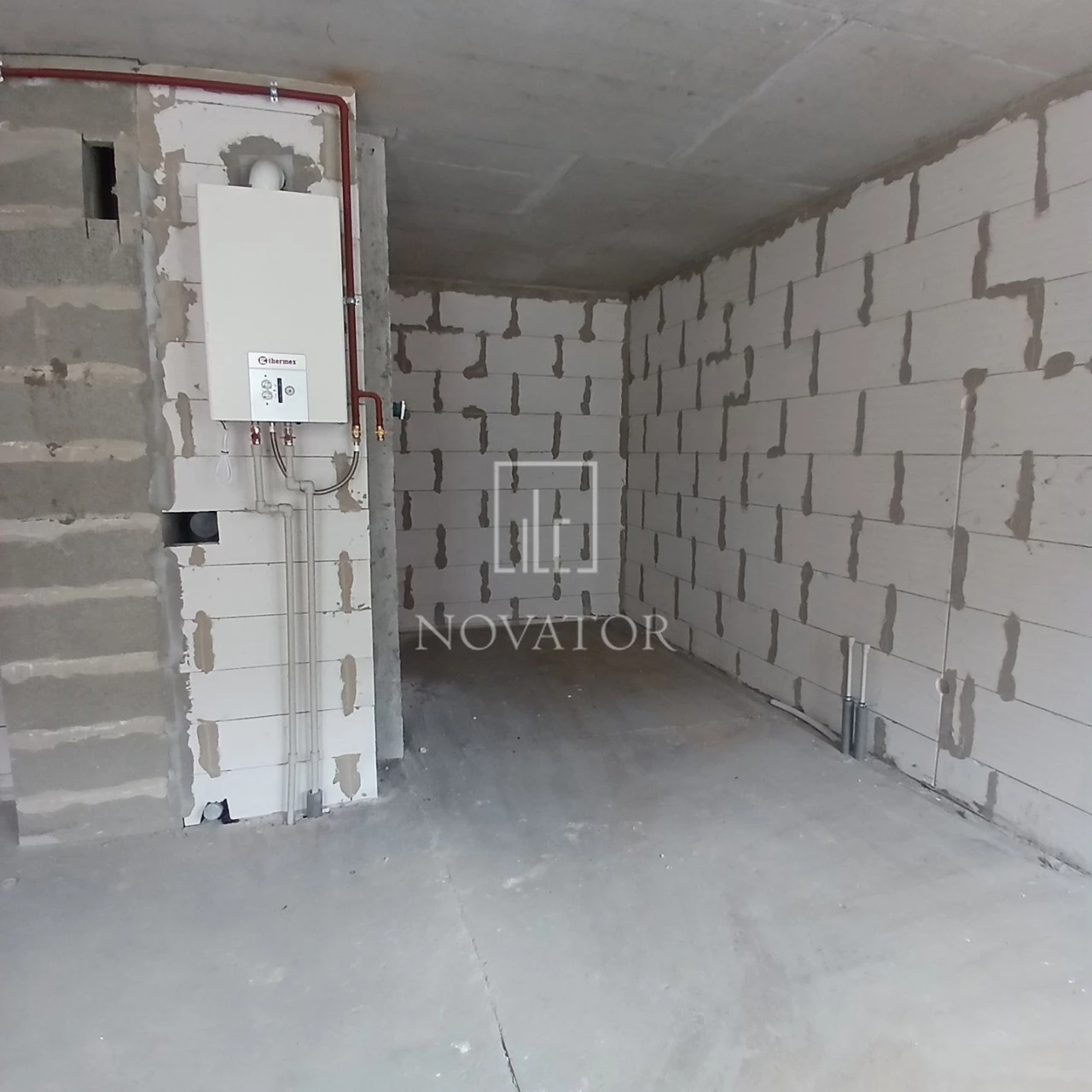 Cheapest 2-room apartment in a completed building with utilities and