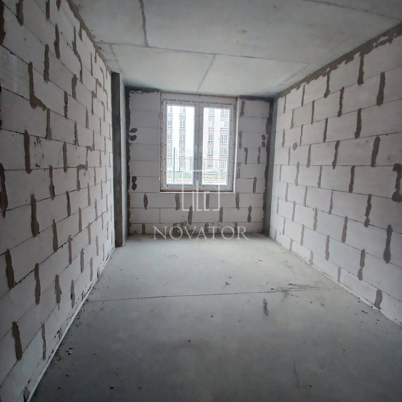 Cheapest 2-room apartment in a completed building with utilities and