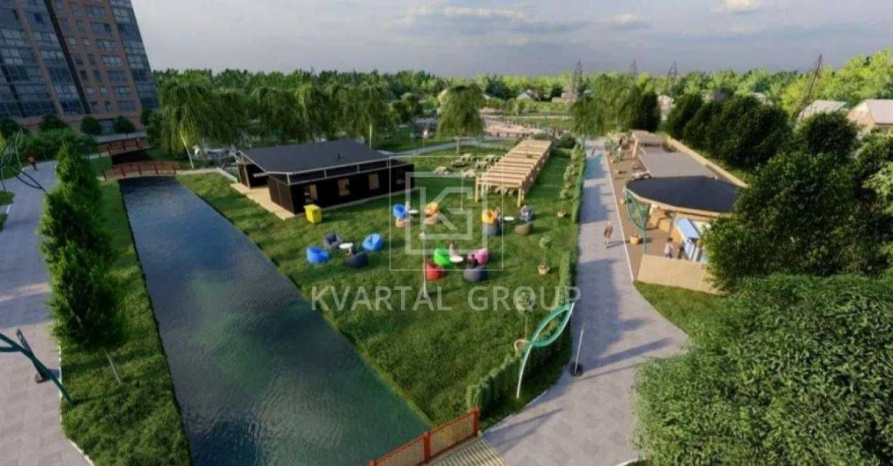 1-комнатная квартира 35,8 м² с видом на озеро в ЖК Millennium Park!