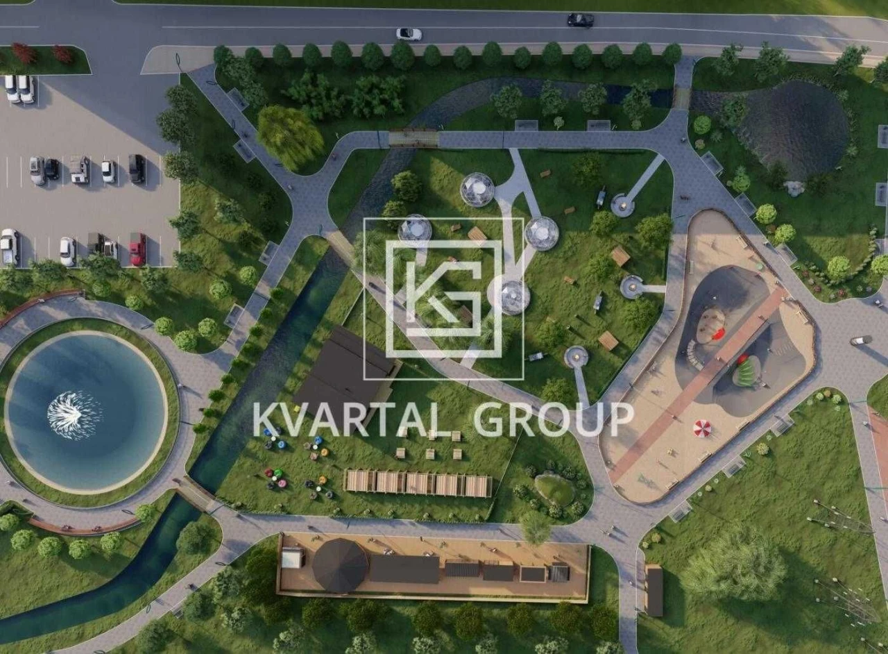 1-комнатная квартира 35,8 м² с видом на озеро в ЖК Millennium Park!