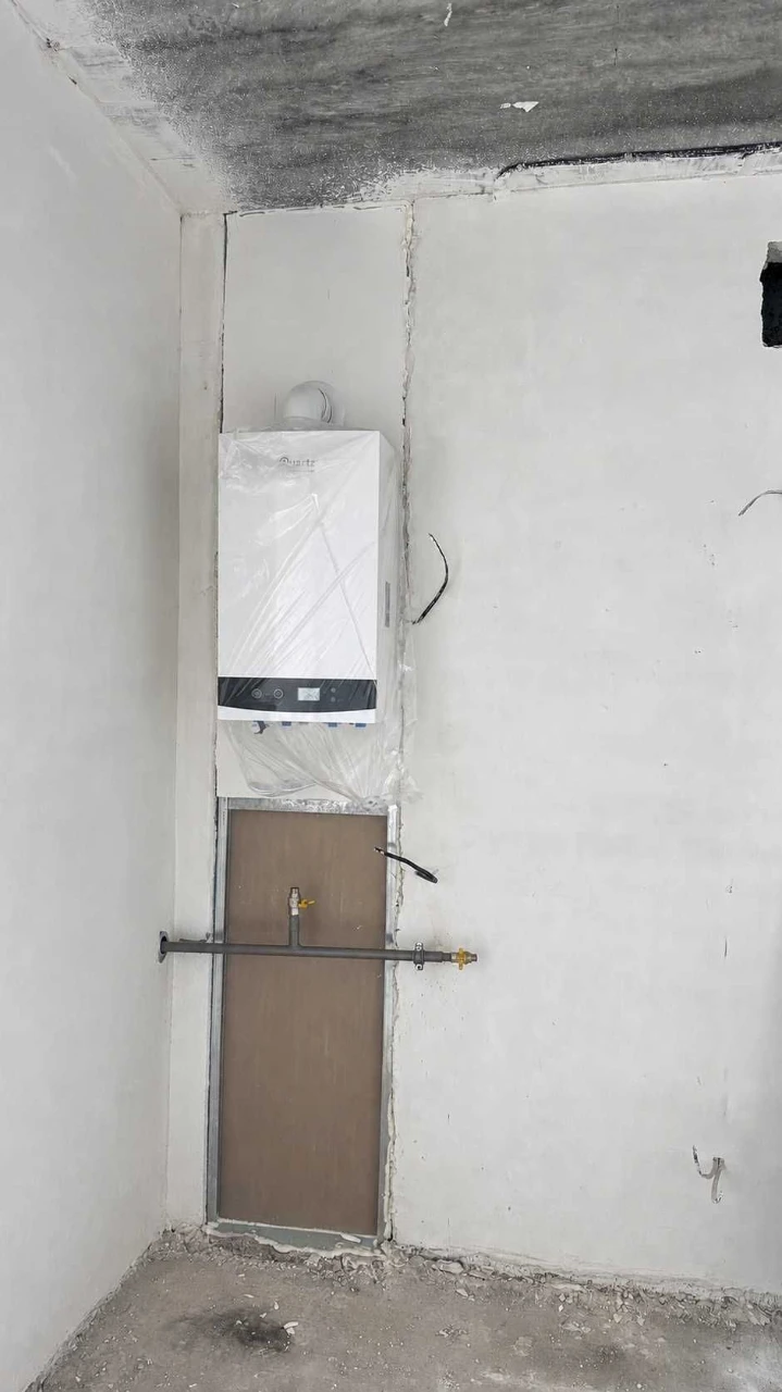 Apartment in ЖК Millennium Park, Individual gas heating