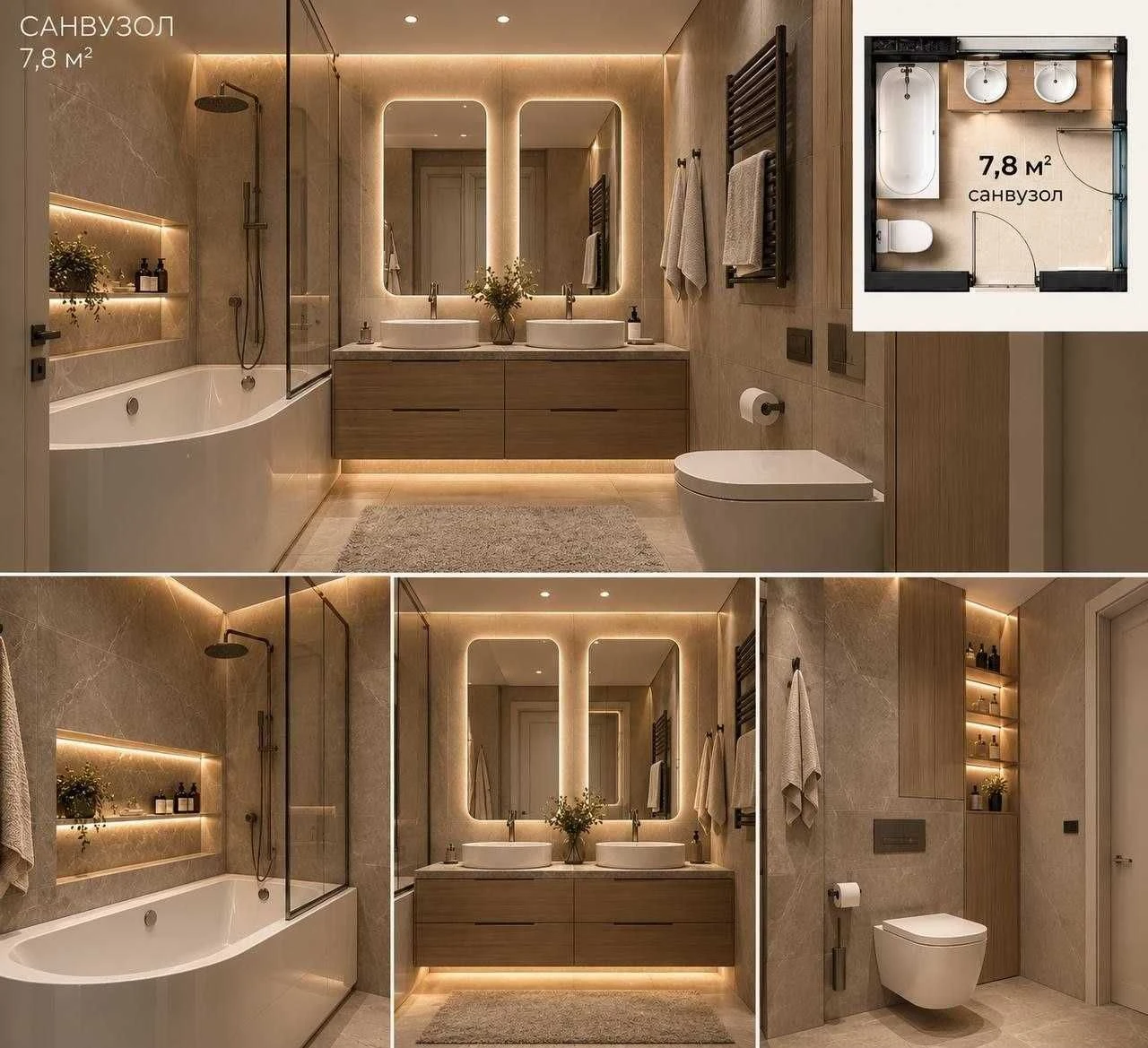3-bedroom apartment for sale in Bucha with a terrace