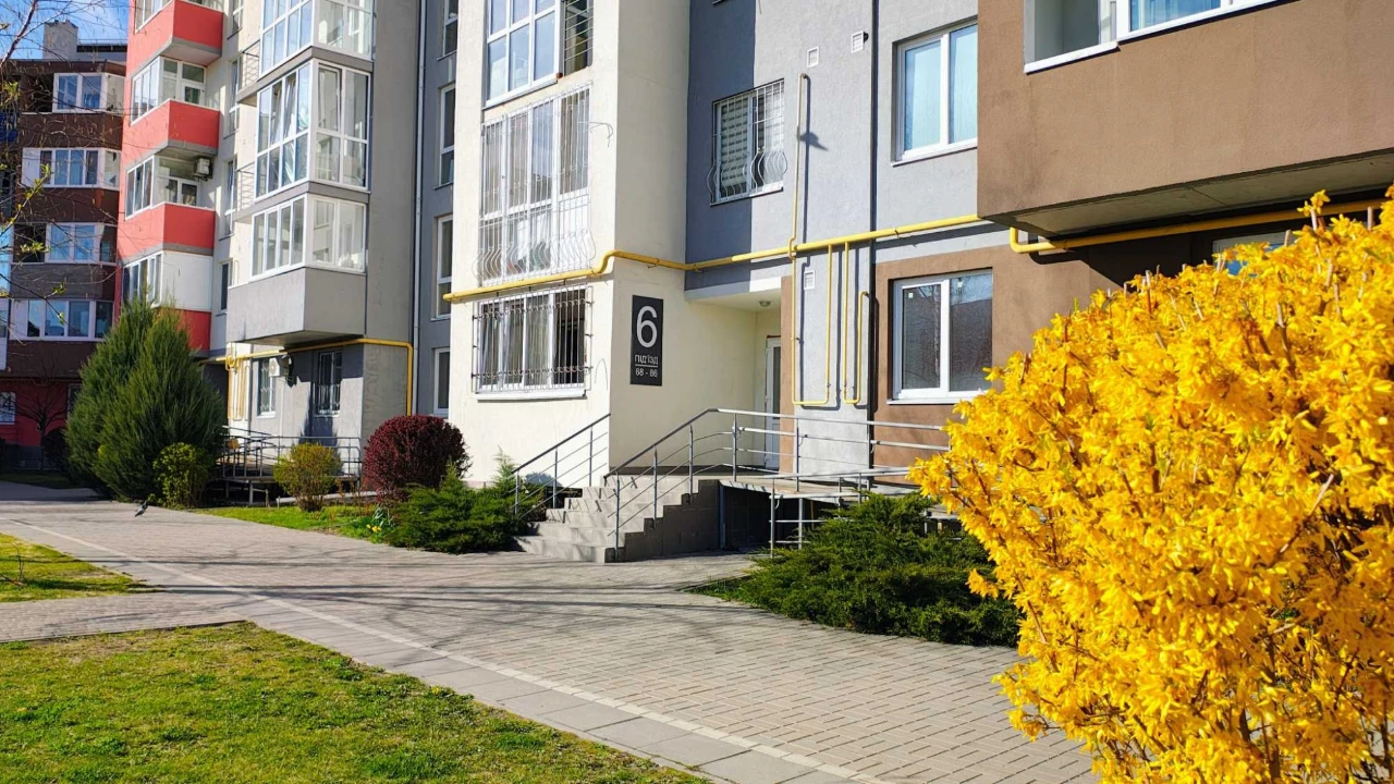2-комнатная квартира 43,2 м² в ЖК «Нова Буча» — 1 этаж, газ