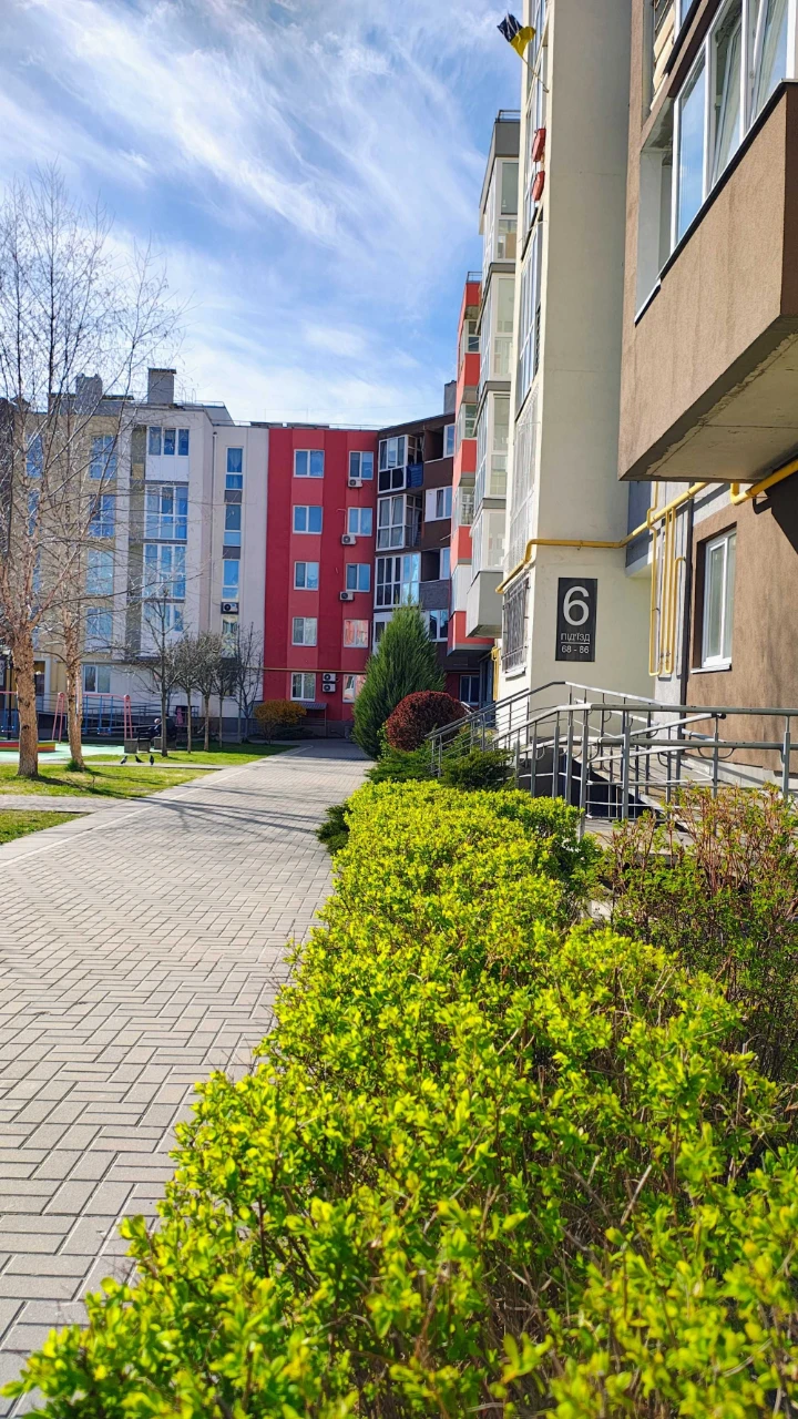2-комнатная квартира 43,2 м² в ЖК «Нова Буча» — 1 этаж, газ