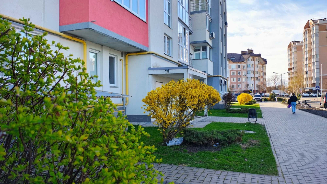 2-комнатная квартира 43,2 м² в ЖК «Нова Буча» — 1 этаж, газ