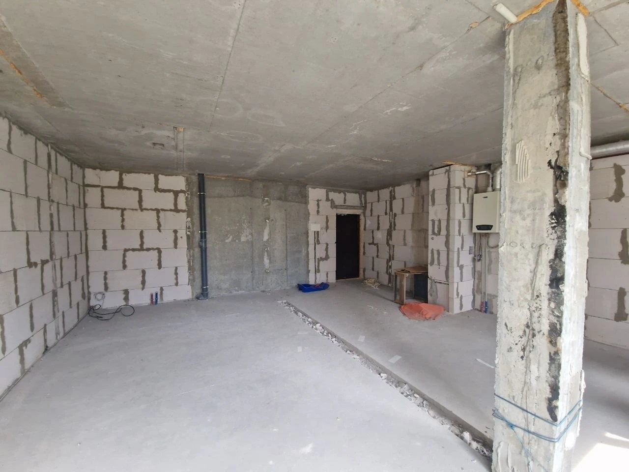 2-комнатная квартира 43,2 м² в ЖК «Нова Буча» — 1 этаж, газ