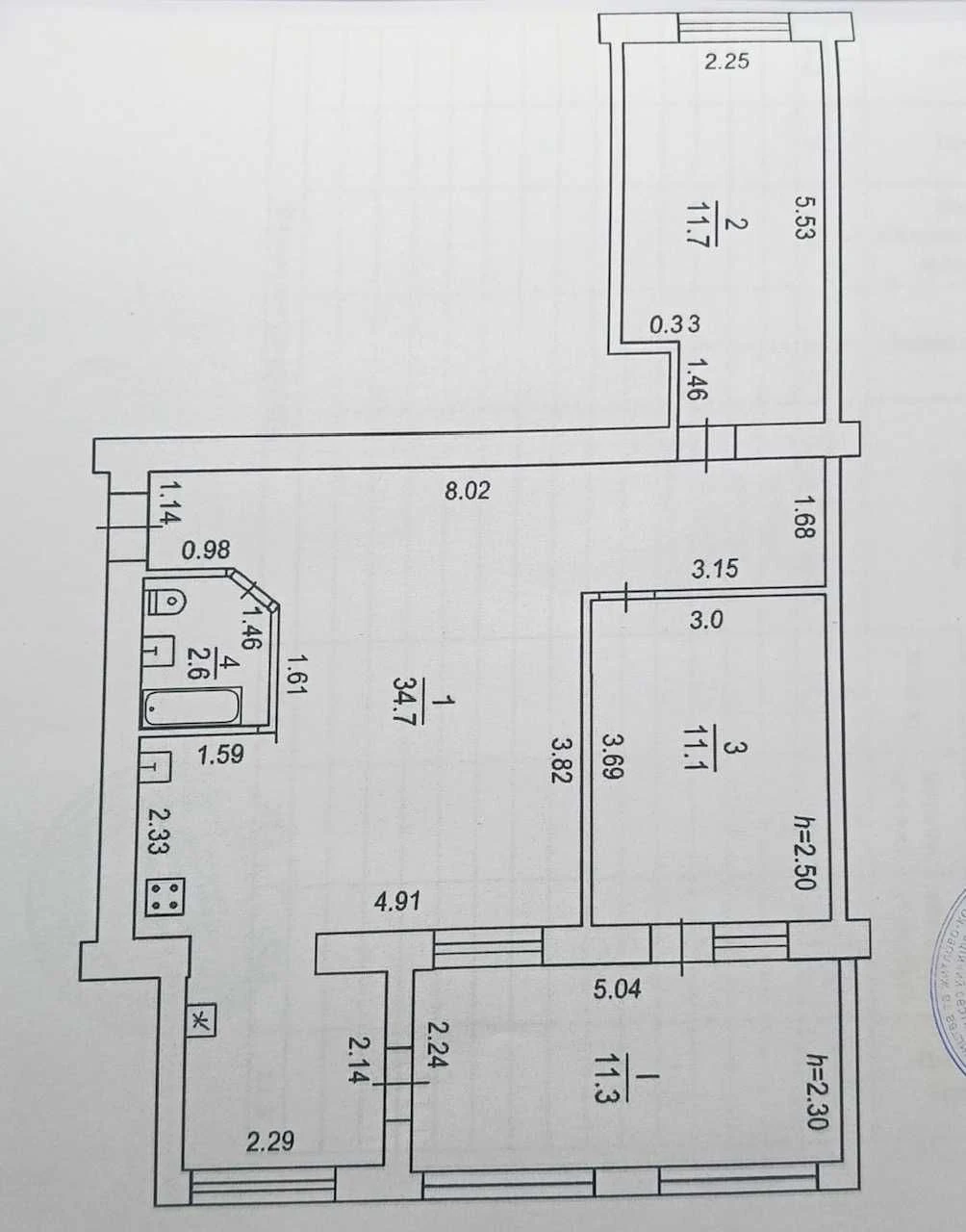 Продается квартира, м. Буча, ул. Склозаводская 6