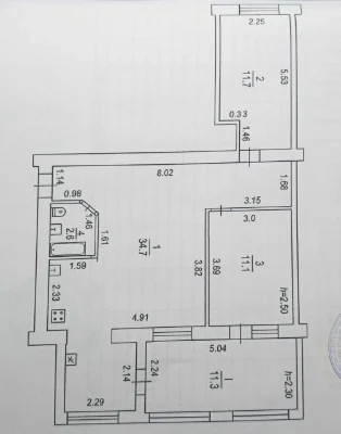 Продается квартира, м. Буча, ул. Склозаводская 6