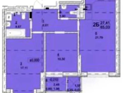 Apartment. Bucha, Lesya Ukrainy Street