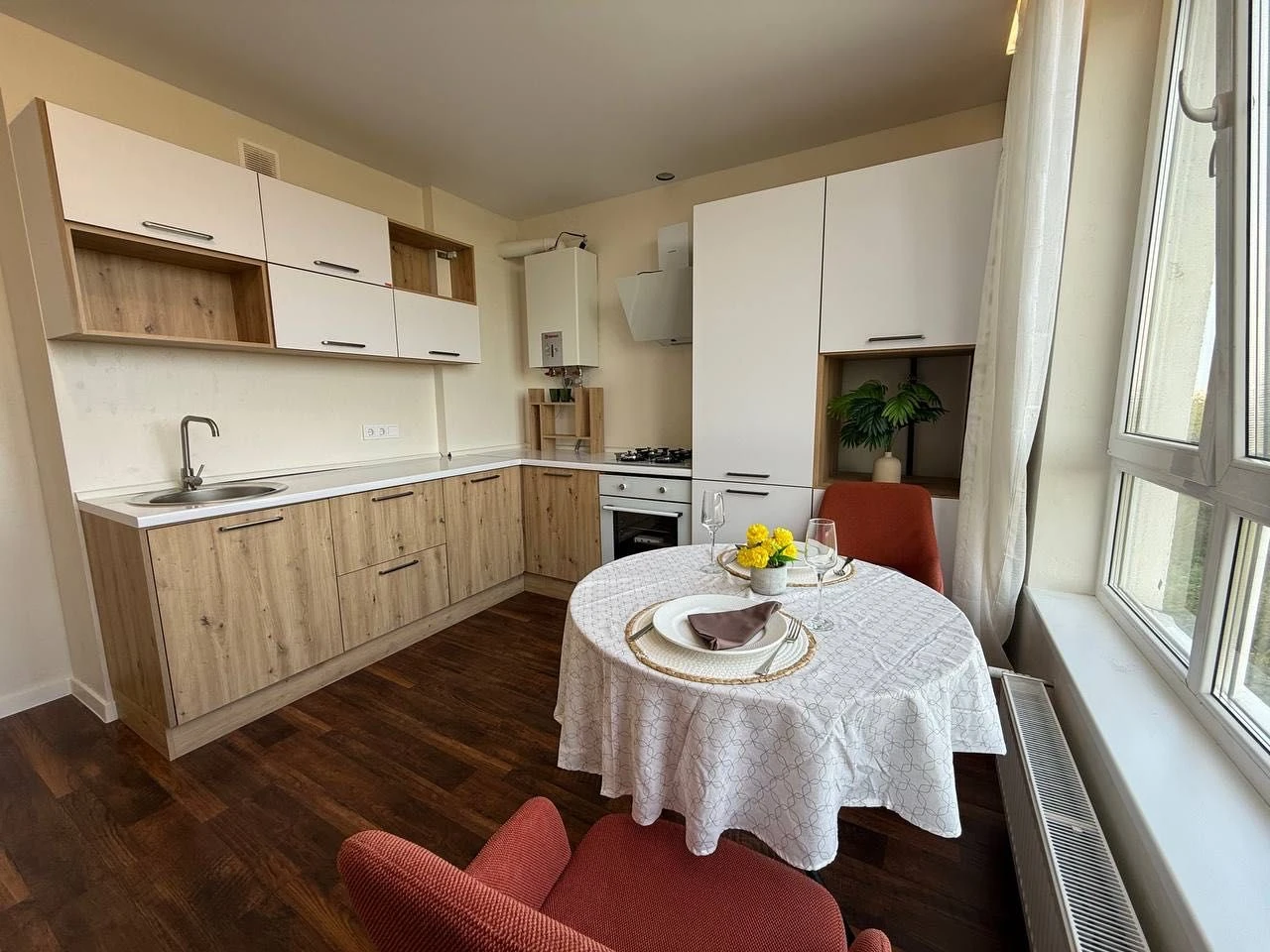 Sale of a 1-bedroom apartment with gas heating in Bucha