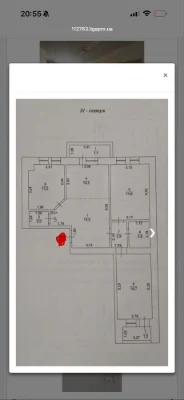 3-bedroom apartment in ЖК KIVSKY, 76.5 m2