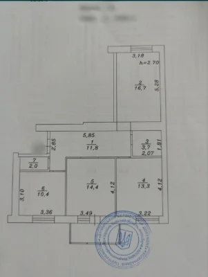 Продаж квартири вул. Івана Кожедуба 8б Буча (місто) / W-7472