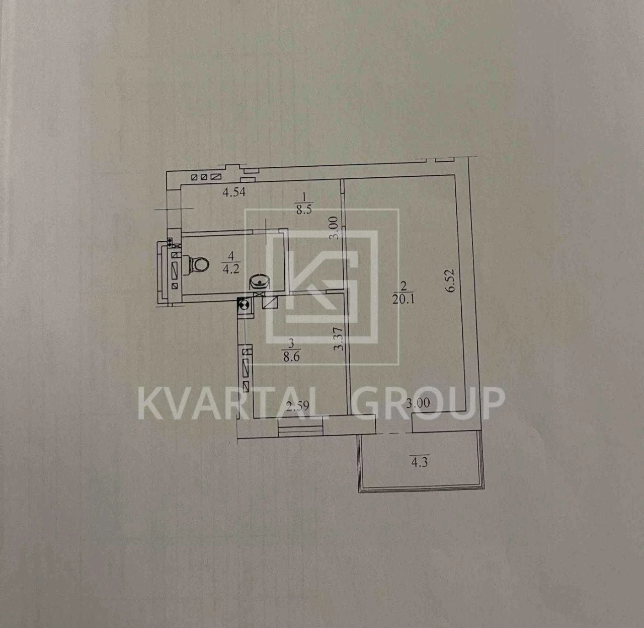 For Sale: Spacious 1-bedroom apartment in Buchi! Fully Equipped!