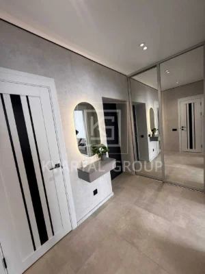 Euro-two-bedroom apartment renovated, Bucha. Gas. Minimal furnishing.