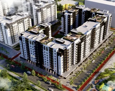 One-bedroom apartment in Bucha. Developed city area