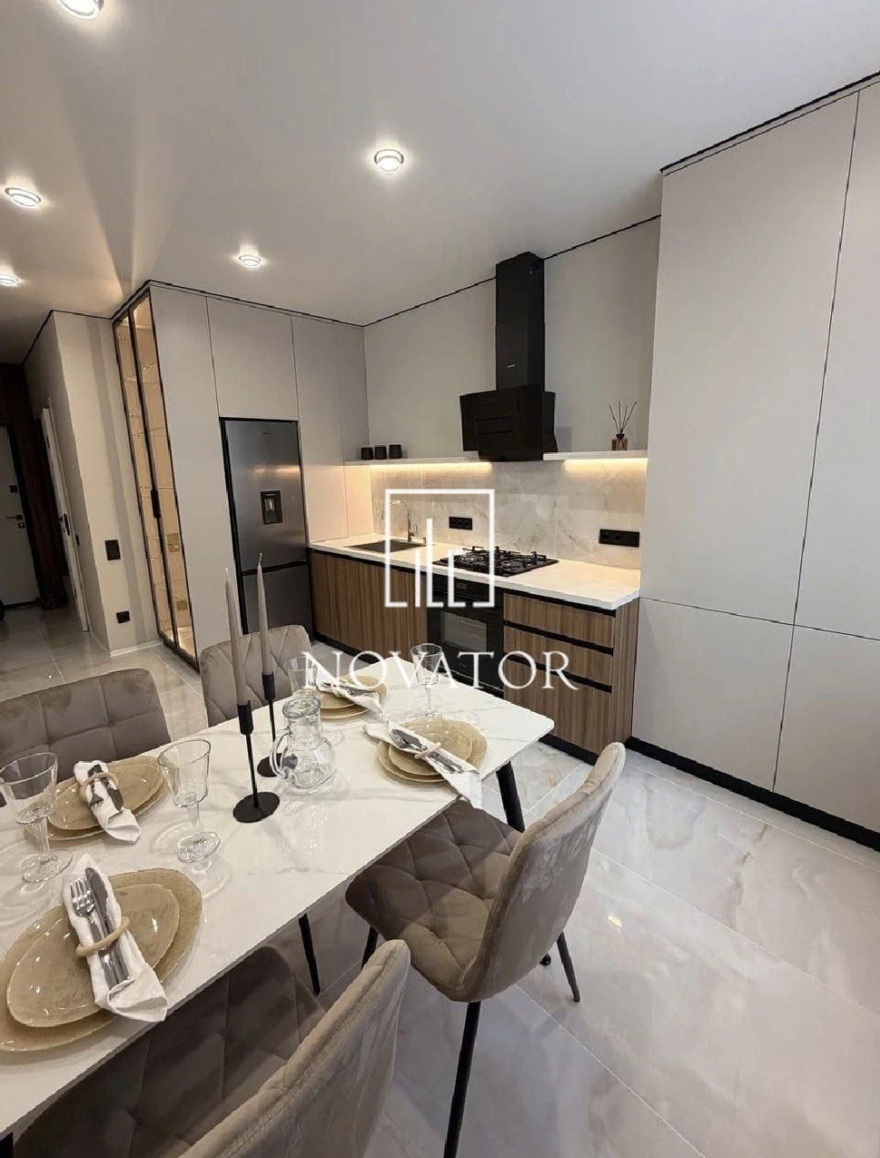 Новый объект! Евро двухкомнатная квартира, новый ремонт, газ! 40 м²