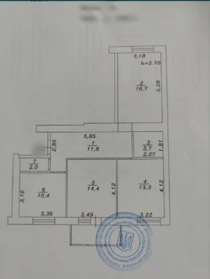 Продаж квартири вул. Івана Кожедуба 8б Буча (місто) / W-7472