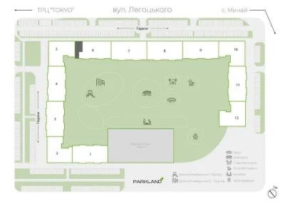 2-кімнатна квартира 78,8 м² з ремонтом  ЖК PARKLAND  Новий р