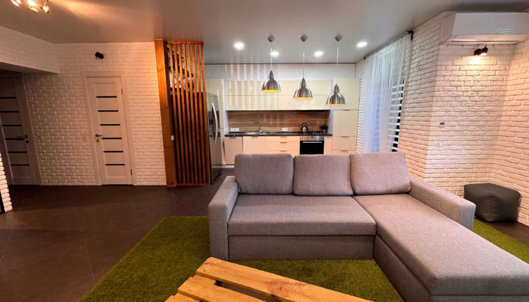 2 room apartment renovated. Bucha. Minimal furnishing.